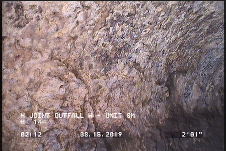 Surface Aggregate Projecting, from 08 to 04 o'clock, within 8 inches of joint: YES, Start
