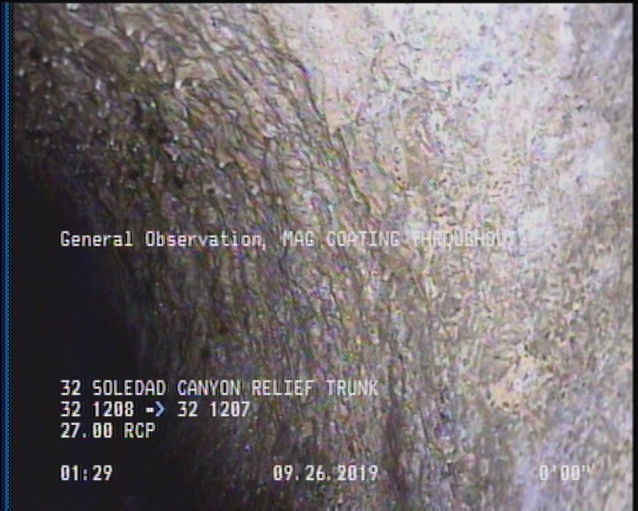 General Observation - 75 % MAG COATING THROUGHOUT