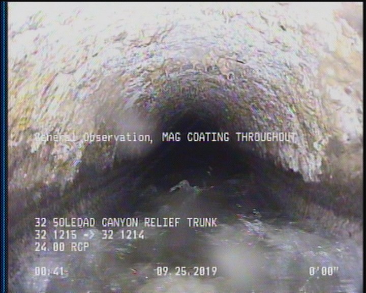 General Observation - 35% MAG COATING THROUGHOUT