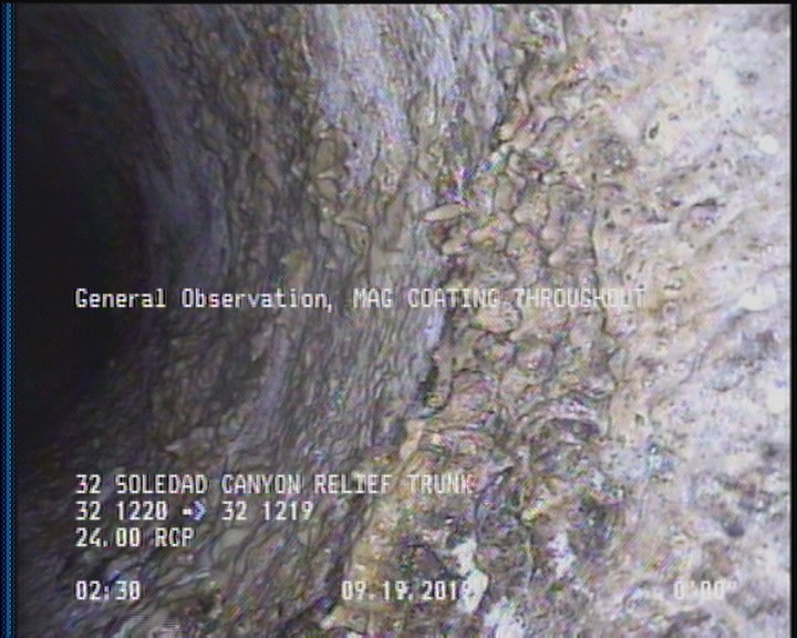 General Observation - MAG COATING THROUGHOUT