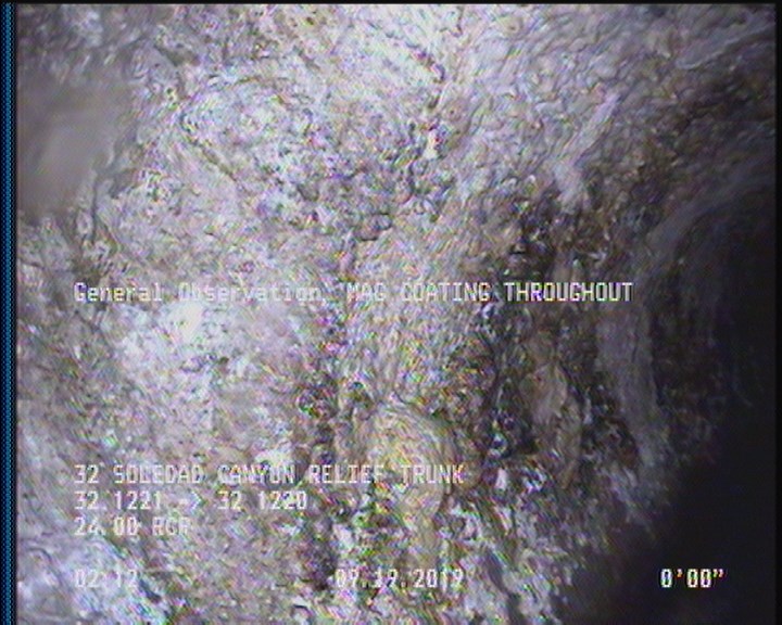 General Observation - MAG COATING THROUGHOUT