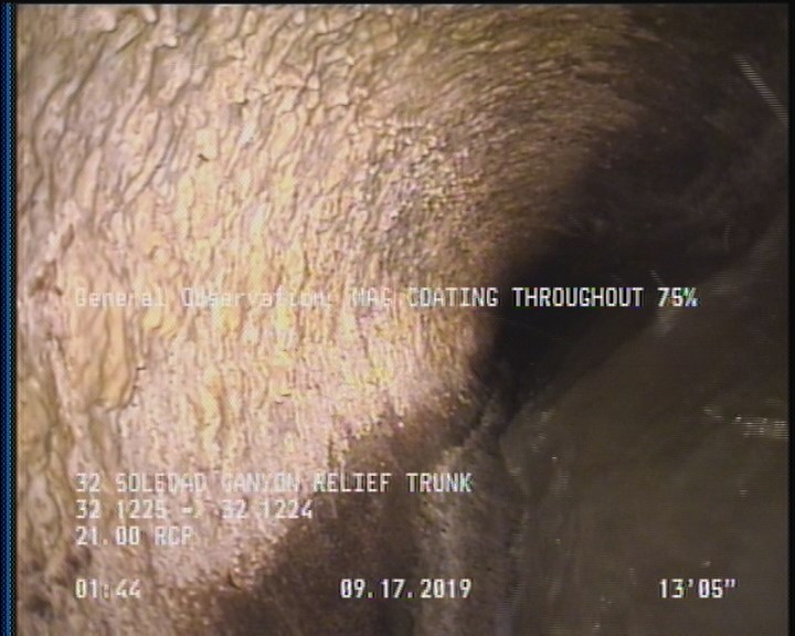 General Observation - MAG COATING THROUGHOUT 75%