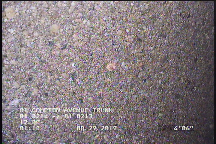 Surface Aggregate Projecting, from 08 to 04 o'clock, within 8 inches of joint: YES, Start