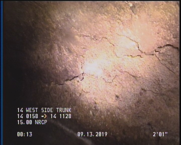Surface Spalling, from 09 to 03 o'clock, within 8 inches of joint: YES, Start