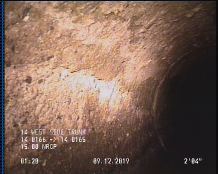 Surface Spalling, from 08 to 04 o'clock, within 8 inches of joint: YES, Start