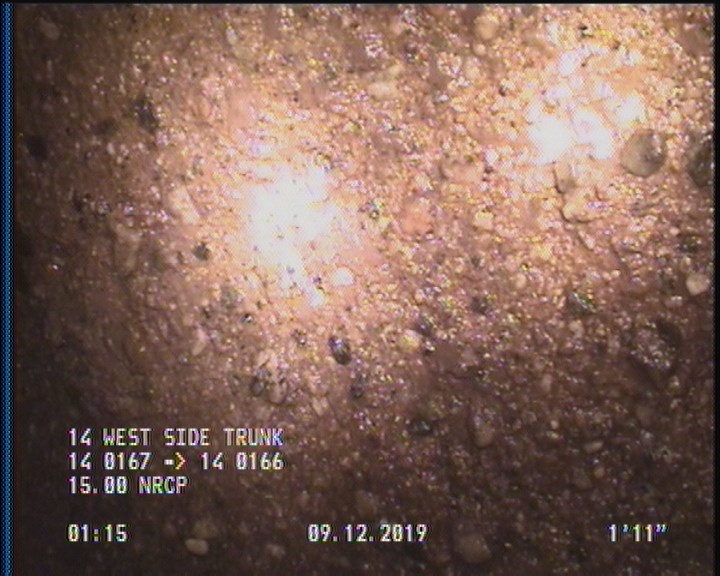 Surface Aggregate Projecting, from 08 to 04 o'clock, within 8 inches of joint: YES, Start