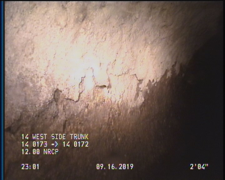 Surface Spalling, from 09 to 03 o'clock, within 8 inches of joint: YES, Start