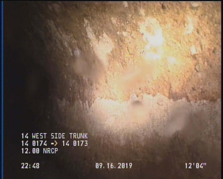 Surface Spalling, from 09 to 03 o'clock, within 8 inches of joint: YES, Start