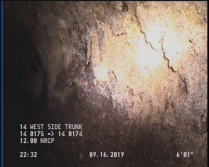 Surface Spalling, from 09 to 03 o'clock, within 8 inches of joint: YES, Start