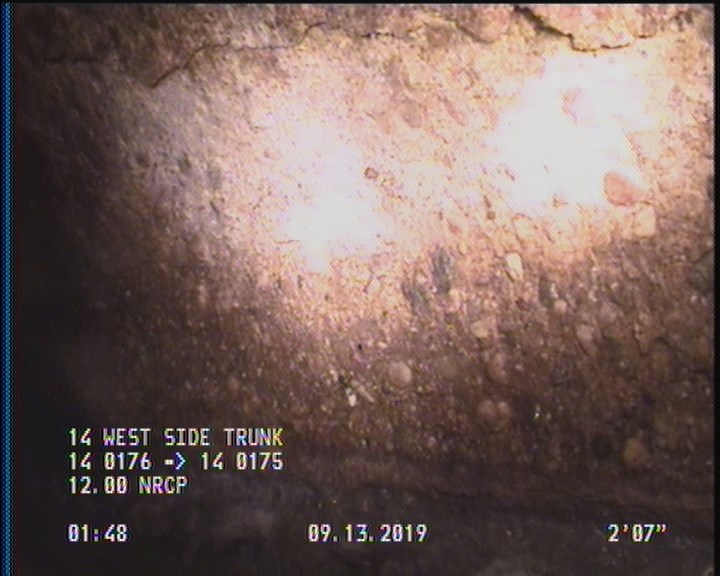 Surface Aggregate Projecting, from 09 to 03 o'clock, within 8 inches of joint: YES, Start