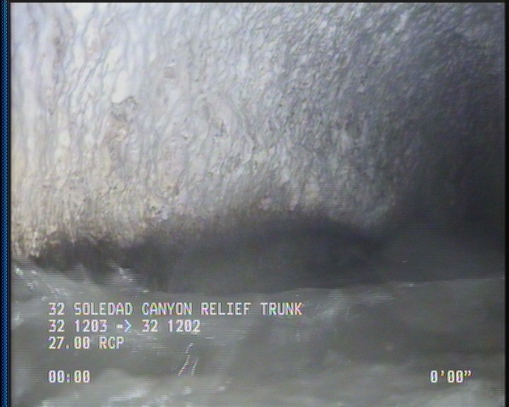 Deposits Attached Grease, 5 %of cross sectional area, from 03 to 09 o'clock, , within 8 inches of joint: YES, Start