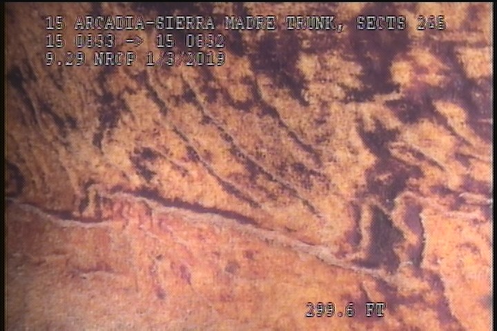 Lining Failure Blistered, from 02 to 03 o'clock, within 8 inches of joint: NO