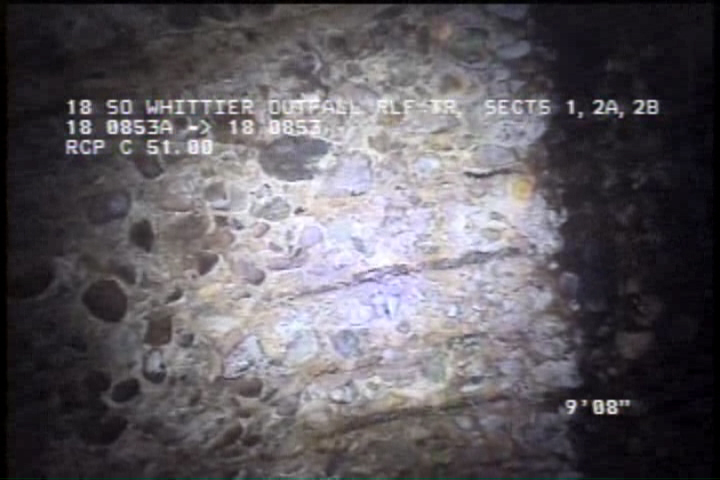 Surface Reinforcement Visible, from 02 to 03 o'clock, within 8 inches of joint: YES, Start - CIRCUM REBAR