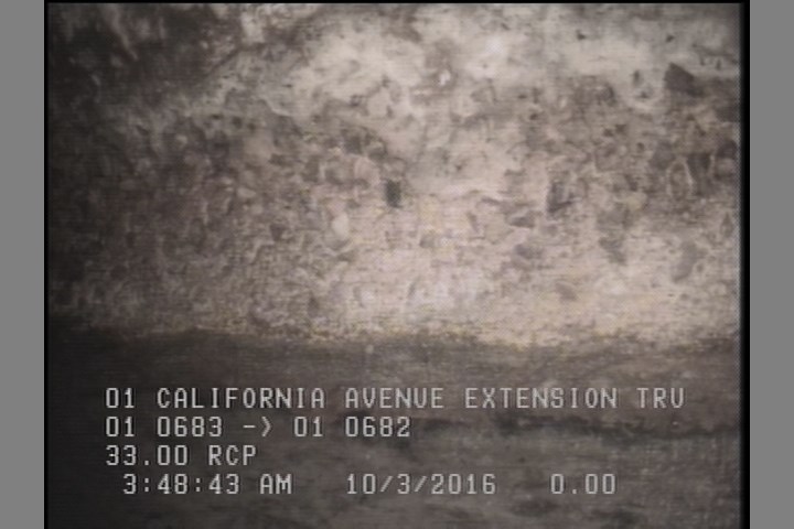Surface Aggregate Projecting, from 08 to 04 o'clock, within 8 inches of joint: YES, Start
