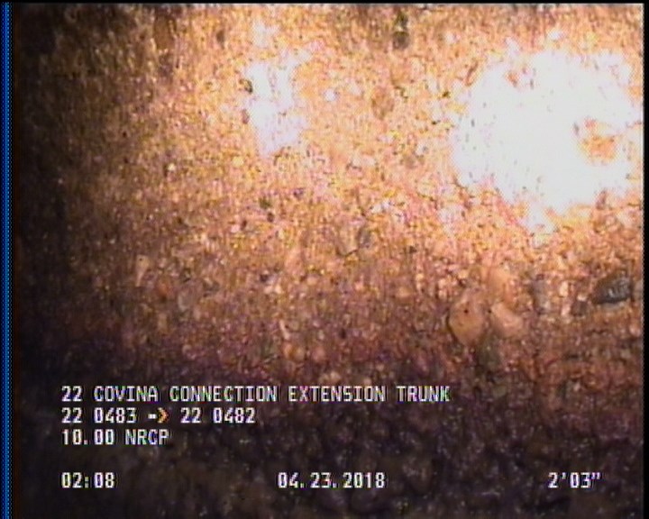 Surface Aggregate Projecting, from 12 to 12 o'clock, within 8 inches of joint: YES, Start
