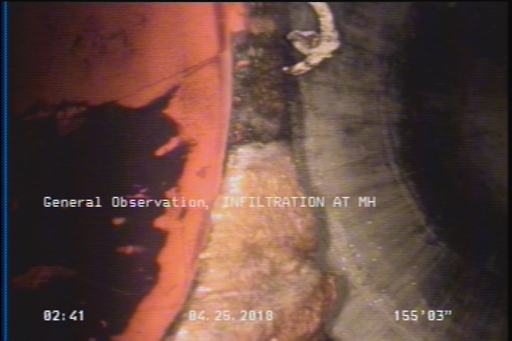 General Observation - INFILTRATION AT MH