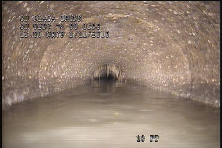 Water Mark, 25 %of cross sectional area