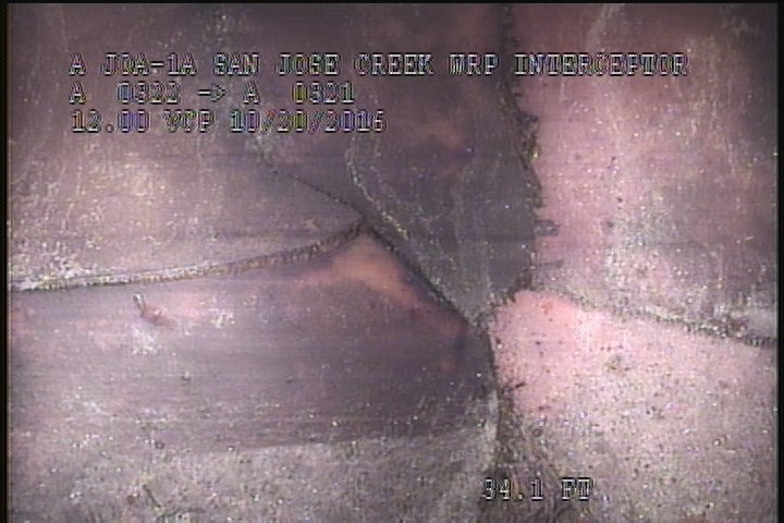 General Observation - LINER TEARING/RIPPING FROM 07 TO 08 O'CLOCK