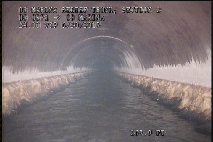 Deposits Attached Grease, 10 %of cross sectional area, from 03 to 09 o'clock, , within 8 inches of joint: YES, Start