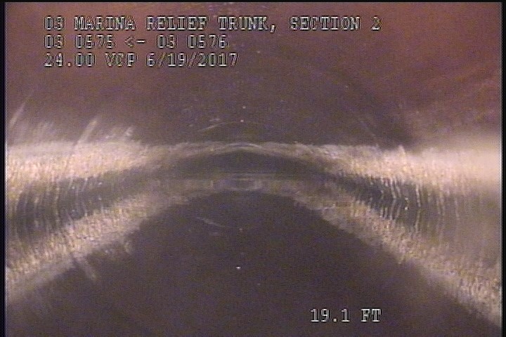 Survey Abandoned - UPLEG DOWNSTREAM SIPHON