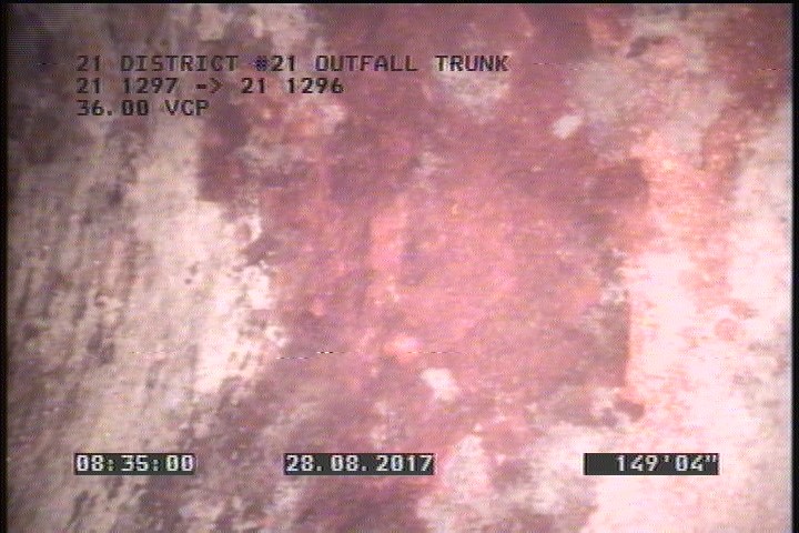 Surface Roughness Increased, from 01 to 02 o'clock, within 8 inches of joint: NO