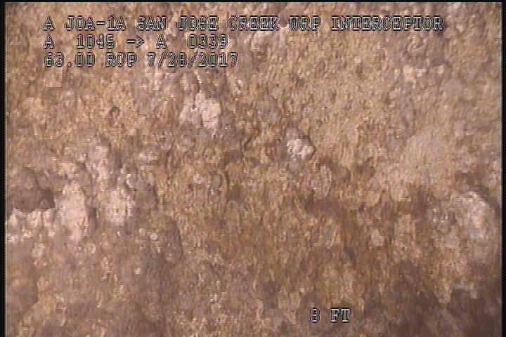 Surface Spalling, from 08 to 04 o'clock, within 8 inches of joint: NO - BLISTERING CONCRETE