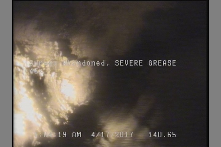 Survey Abandoned - SEVERE GREASE 45%