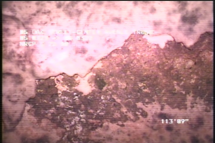 Surface Aggregate Visible, from 11 to 12 o'clock, within 8 inches of joint: NO - SEVERE AGG