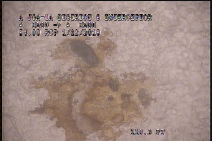 Surface Aggregate Visible, at 09 o'clock, within 8 inches of joint: NO