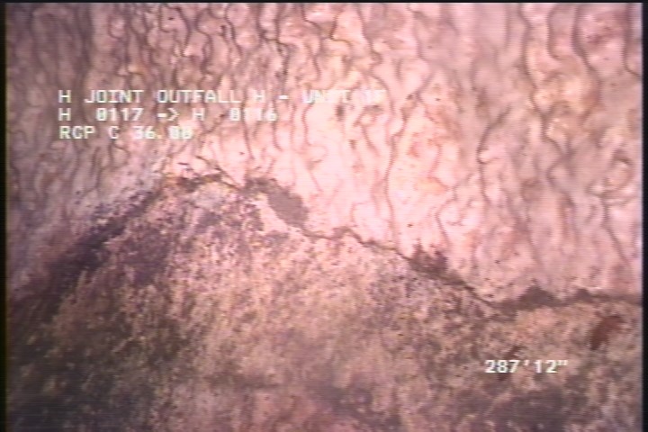Surface Spalling, from 08 to 04 o'clock, within 8 inches of joint: NO - BLISTERING PEELING CONCRETE