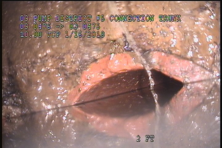 Water Mark, 95 %of cross sectional area