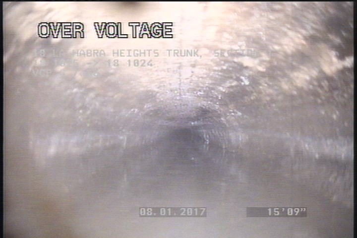 Water Mark, 100 %of cross sectional area