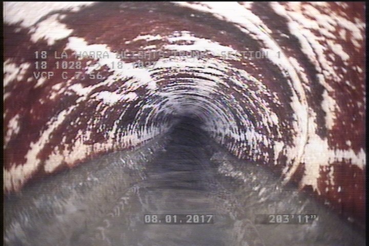 General Observation - 8" VCP - CIPP