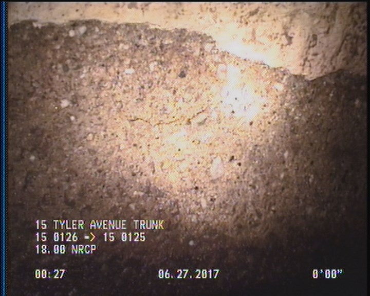 Surface Aggregate Visible, from 09 to 03 o'clock, within 8 inches of joint: YES, Start