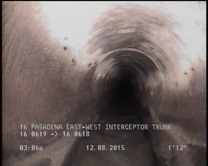 Deposits Attached Grease, 5 %of cross sectional area, from 05 to 07 o'clock, , within 8 inches of joint: YES, Start