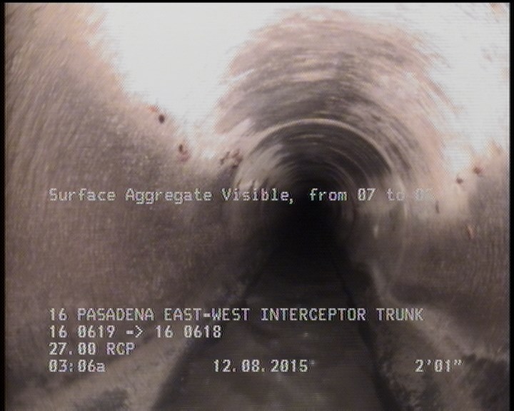 Surface Aggregate Visible, from 07 to 05 o'clock, within 8 inches of joint: YES, Start