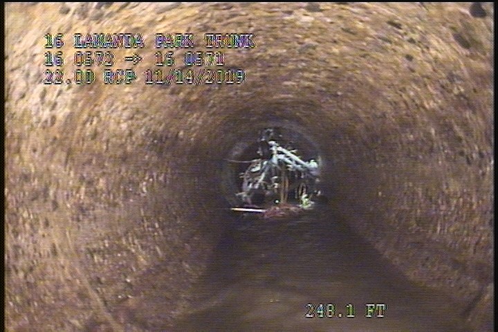 Downstream Manhole, Survey Ends - MH 0571