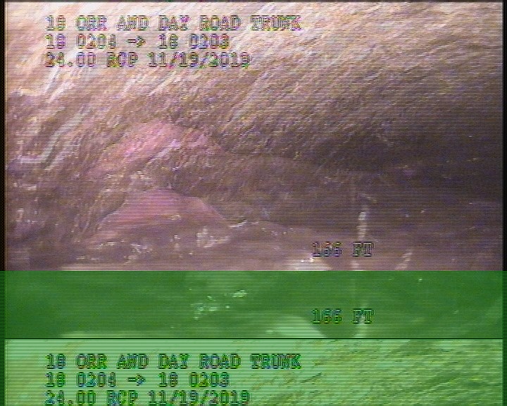 Deposits Settled Other, 80 %of cross sectional area, from 02 to 10 o'clock, , within 8 inches of joint: NO, Start - DEBRIE UNDER FLOW