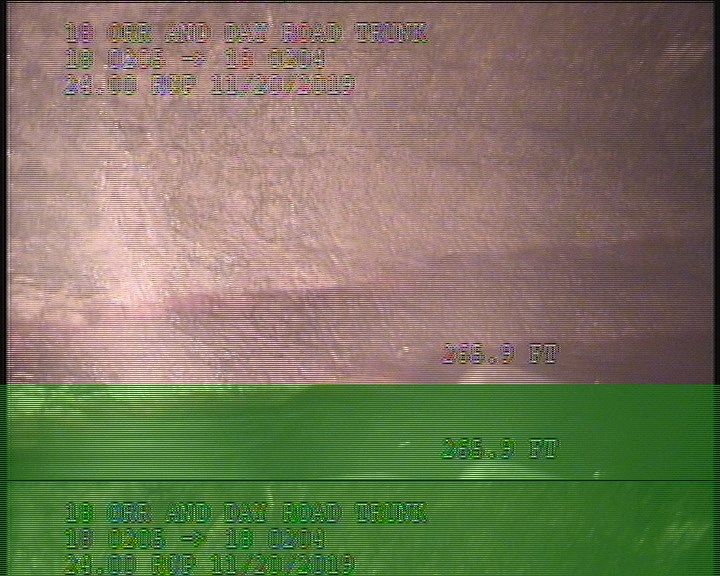 General Observation - THICK BULDUP ON PIPE