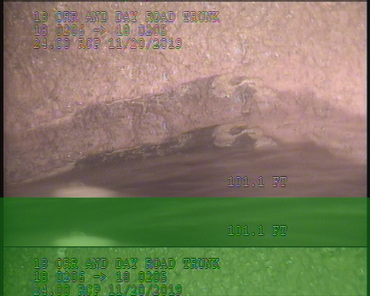Deposits Settled Other, 10 %of cross sectional area, from 04 to 08 o'clock, , within 8 inches of joint: NO - DEBRIE UNDER FLOW
