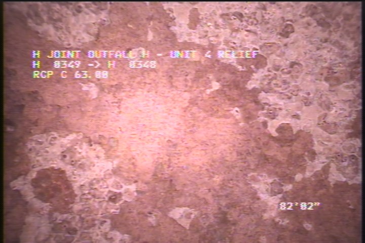 Surface Spalling, from 09 to 03 o'clock, within 8 inches of joint: NO - BLISTERING CONCRETE