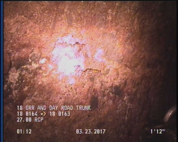 Surface Spalling, from 09 to 03 o'clock, within 8 inches of joint: YES, Start