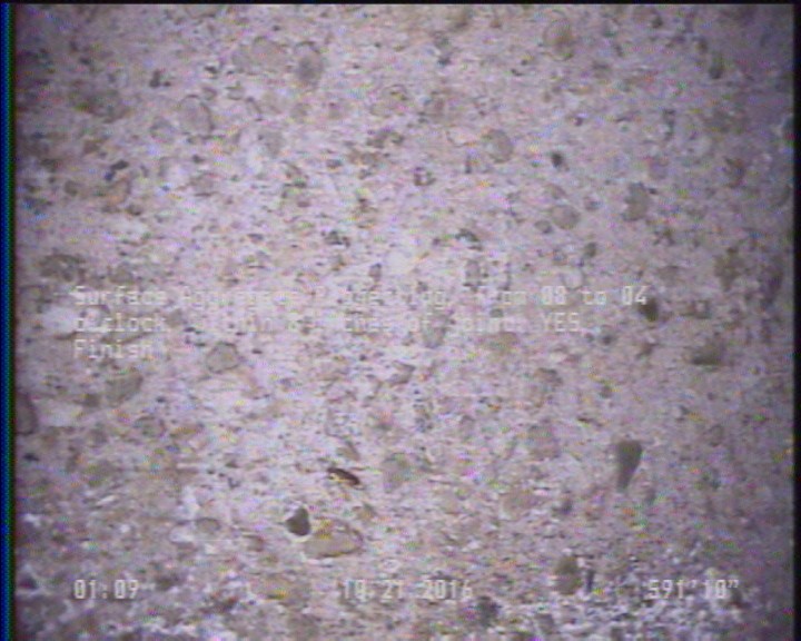 Surface Aggregate Projecting, from 08 to 04 o'clock, within 8 inches of joint: YES, Finish