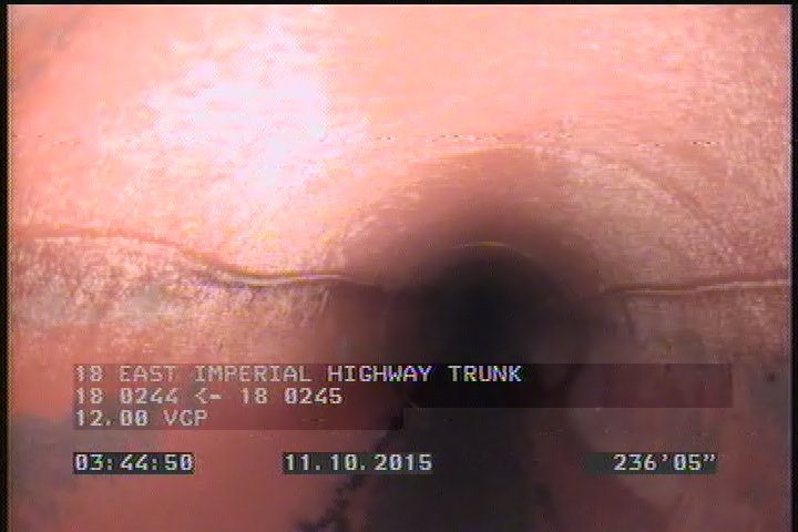 Crack Longitudinal Hinge, 2, from 09 to 03 o'clock, within 8 inches of joint: YES, Start