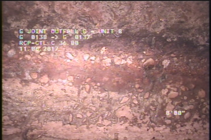Surface Aggregate Visible, from 09 to 03 o'clock, within 8 inches of joint: YES, Start - AREAS OF MISSING TILES