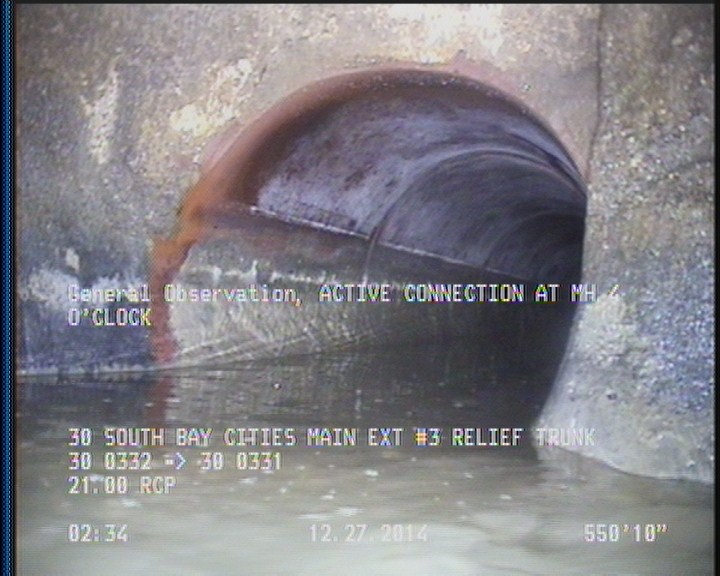 General Observation - ACTIVE CONNECTION AT MH 4 O'CLOCK