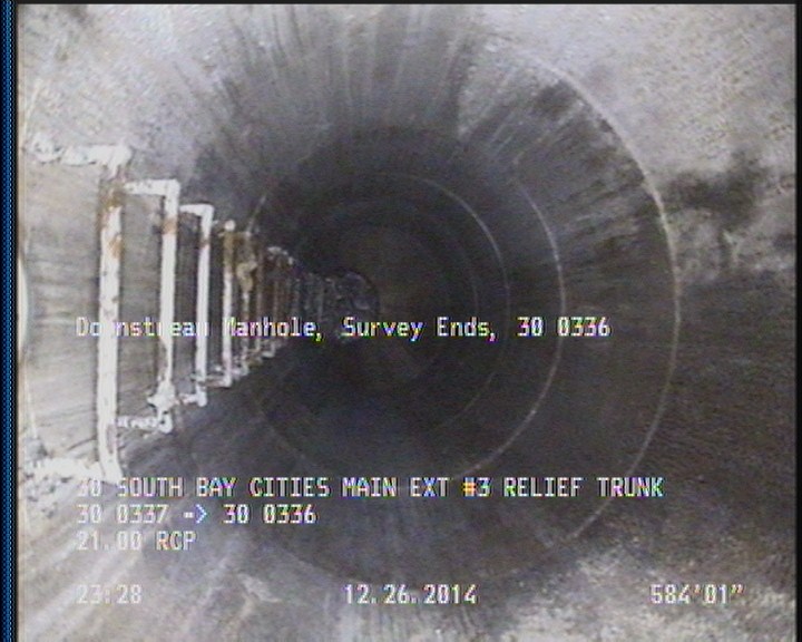 Downstream Manhole, Survey Ends - 30 0336