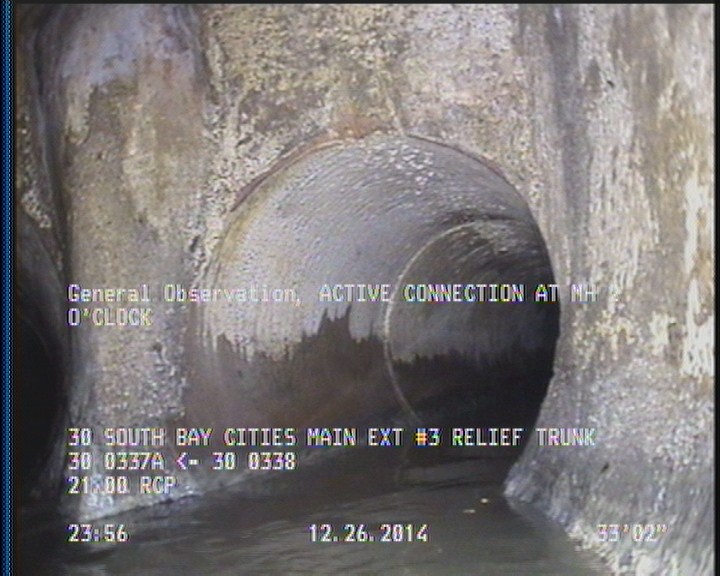 General Observation - ACTIVE CONNECTION AT MH 2 O'CLOCK