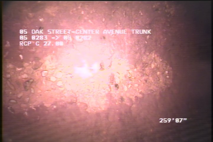 Surface Aggregate Projecting, from 08 to 04 o'clock, within 8 inches of joint: NO - SEVERE AGG