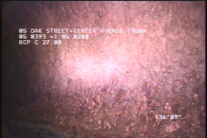 Surface Aggregate Projecting, from 08 to 04 o'clock, within 8 inches of joint: NO - SEVERE AGG